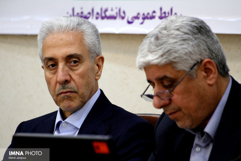 بازدید وزیر علوم،تحقیقات و فناوری از دانشگاه اصفهان
