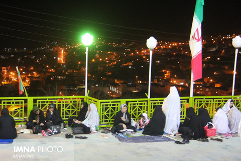 مراسم احیا شب 19 ماه مبارک رمضان در جوار امام زاده ابراهیم(ع) شهرستان سمیرم