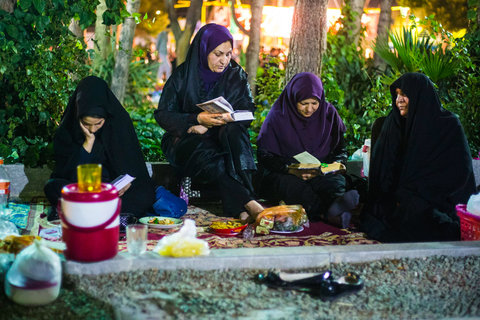 مراسم شب 23 رمضان در گلستان شهدا
