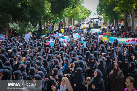 راهپیمایی روز قدس در نجف آباد
