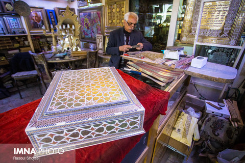 Isfahan's handicrafts