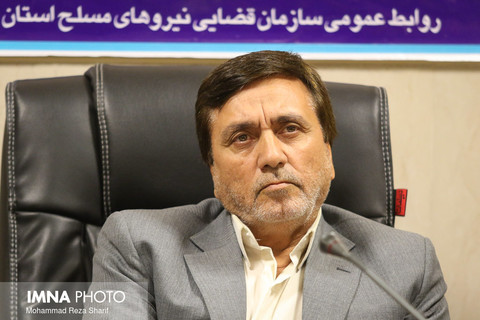 نشست خبری رییس سازمان قضایی نیرو های مسلح استان