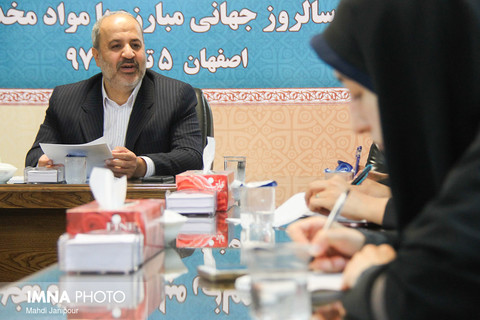نشست خبری دبیر شورای هماهنگی مبارزه با مواد مخدر