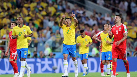 خط و نشان برزیل برای جام جهانی/صدرنشینی سلسائو با پیروزی برابر صربستان