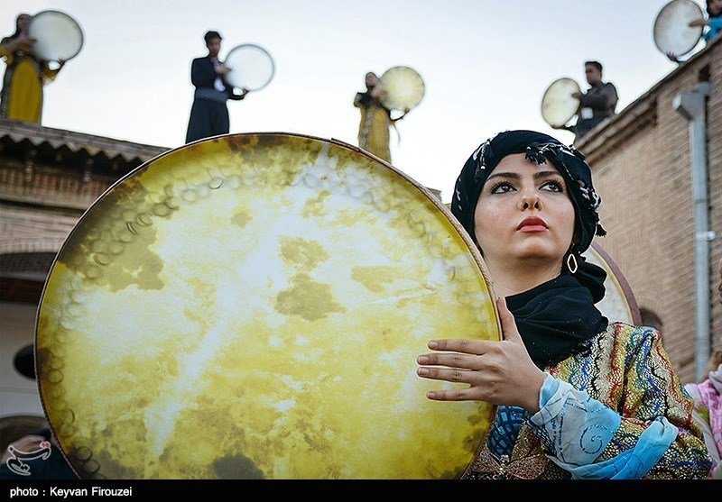 Daf؛ most popular musical instrument among Iranian women