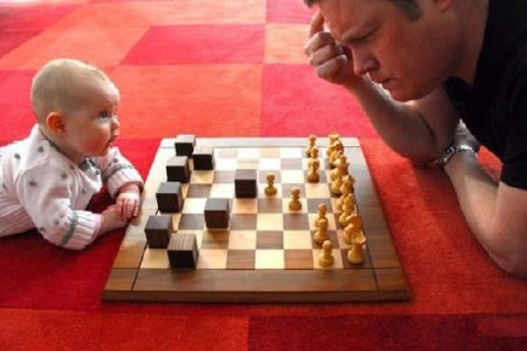 کودکان از ۴سالگی می‌توانند شطرنج بازی کنند