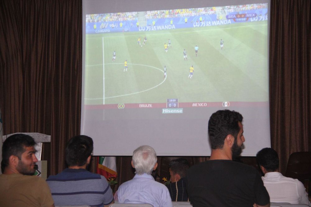 حال خوش طرفداران برزیل در "فوتبال به وقت اصفهان"