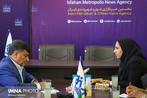 بازدید مدیر خانه مطبوعات اصفهان از خبرگزاری ایمنا
