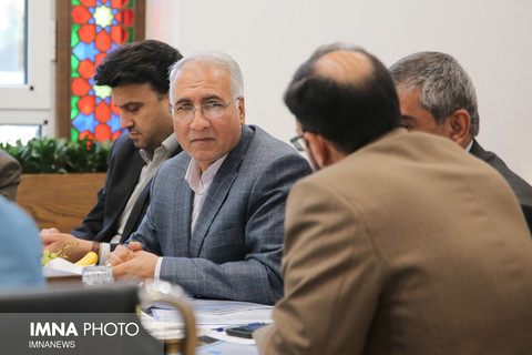 دیدار مدیرعامل آب منطقه ای استان با شهردار