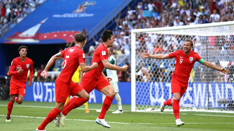 طلسم ۲۸ ساله شکست؛ صعود انگلیس به نیمه نهایی جام جهانی