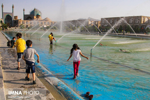 دمای هوای اصفهان از مرز ۴۰ درجه عبور کرد