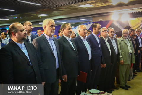 بهره برداری رسمی فاز سه خط یک مترو اصفهان با حضور جهانگیری