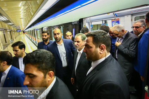 Isfahan's new subway line opened
