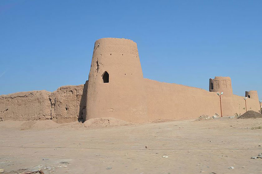 Adobe castle of Nushabad
