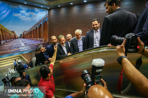 بهره برداری رسمی از فاز سه خط یک مترو اصفهان