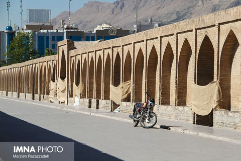 اعتراضات مردم به آثار تاریخی اصفهان آسیبی نزد