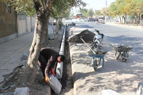 مناسب‌سازی بیش از ۸۰ درصد معابر اصلی مرکز شهر برای نابینایان