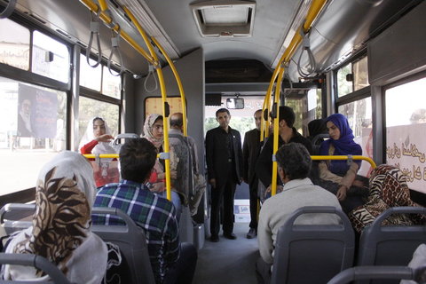جابجایی روزانه ۵۰ هزار مسافر توسط سازمان اتوبوسرانی