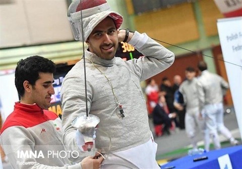 پایان کار شمشیربازان ایرانی در المپیک/ پاکدامن مقابل حریف مجارستانی شکست خورد