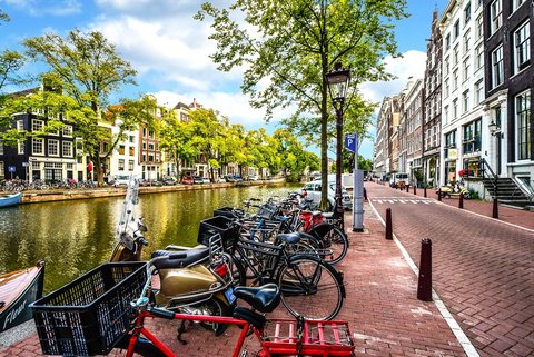 آمستردام؛ شهر تقاطع‌های امن 