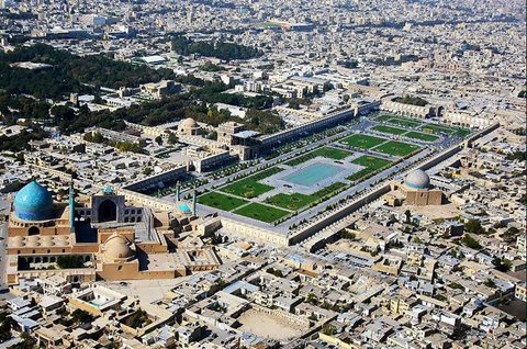 Isfahan's urban planning on top