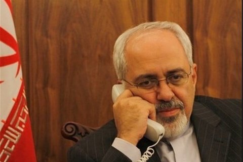 ظریف و وزیر خارجه فرانسه تلفنی گفت وگو کردند