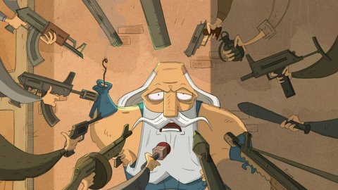 Animation review: “Run Rostam Run”
