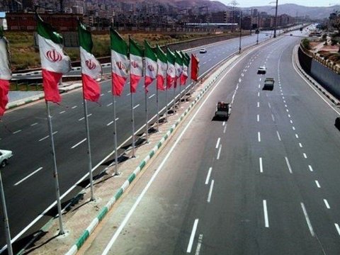نصب گاردریل در بزرگراه‌های حادثه‌خیز مشهد