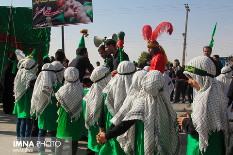 گردهمایی بزرگ تاسوعایی عزاداران سید و سالار شهیدان در سمیرم