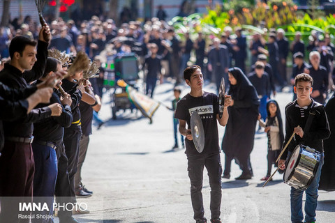 برگزاری راهپیمایی "جاماندگان" از اربعین در اصفهان 