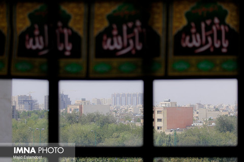 هوای غبار آلود اصفهان