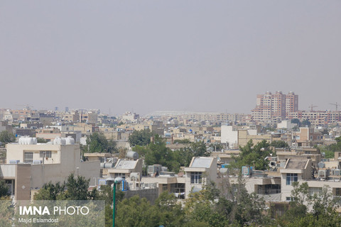 هوای غبار آلود اصفهان