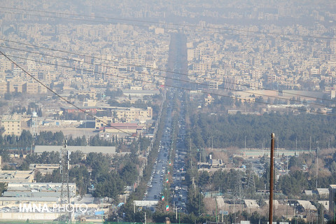 هوای اصفهان در وضعیت نارنجی 