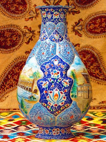 Persian enamel