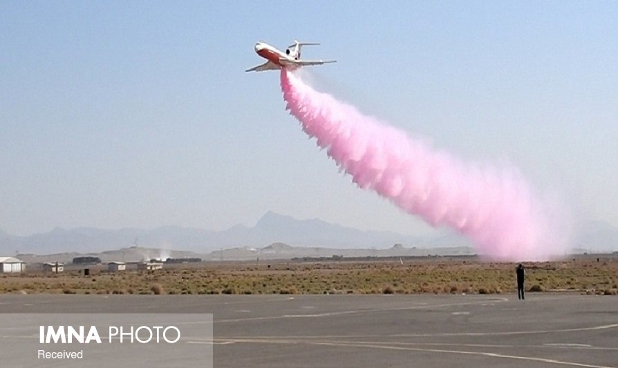 Aerial firefighting system unveiled in Isfahan