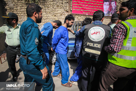 دستگیری اراذل و اوباش در شهرکرد