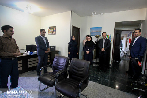 بازدید مدیر روابط عمومی شهرداری قزوین از مجموعه رسانه ایی شهرداری اصفهان
