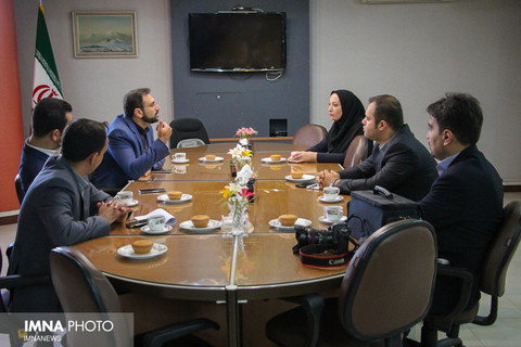 بازدید مدیر روابط عمومی شهرداری قزوین از مجموعه رسانه ایی شهرداری اصفهان