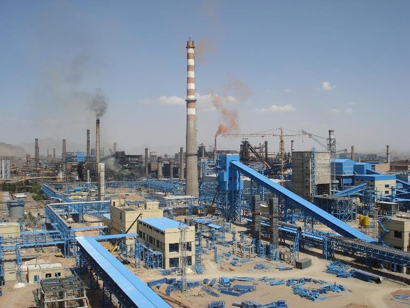 Isfahan Steel Company tried hard to reduce air pollution