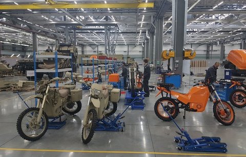 Iran's first and largest electric motorcycle factory in Isfahan