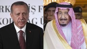 تماس تلفنی ملک سلمان با اردوغان درباره پرونده خاشقجی