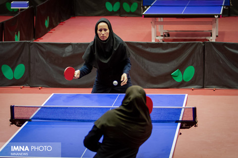 مسابقات تنیس روی میز بانوان شهرداری های کلان شهر ها