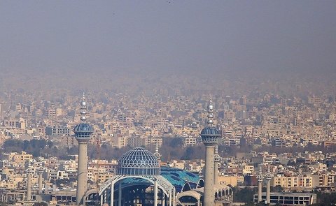 حجم آلاینده‌ها در هوای اصفهان افزایش می‌یابد