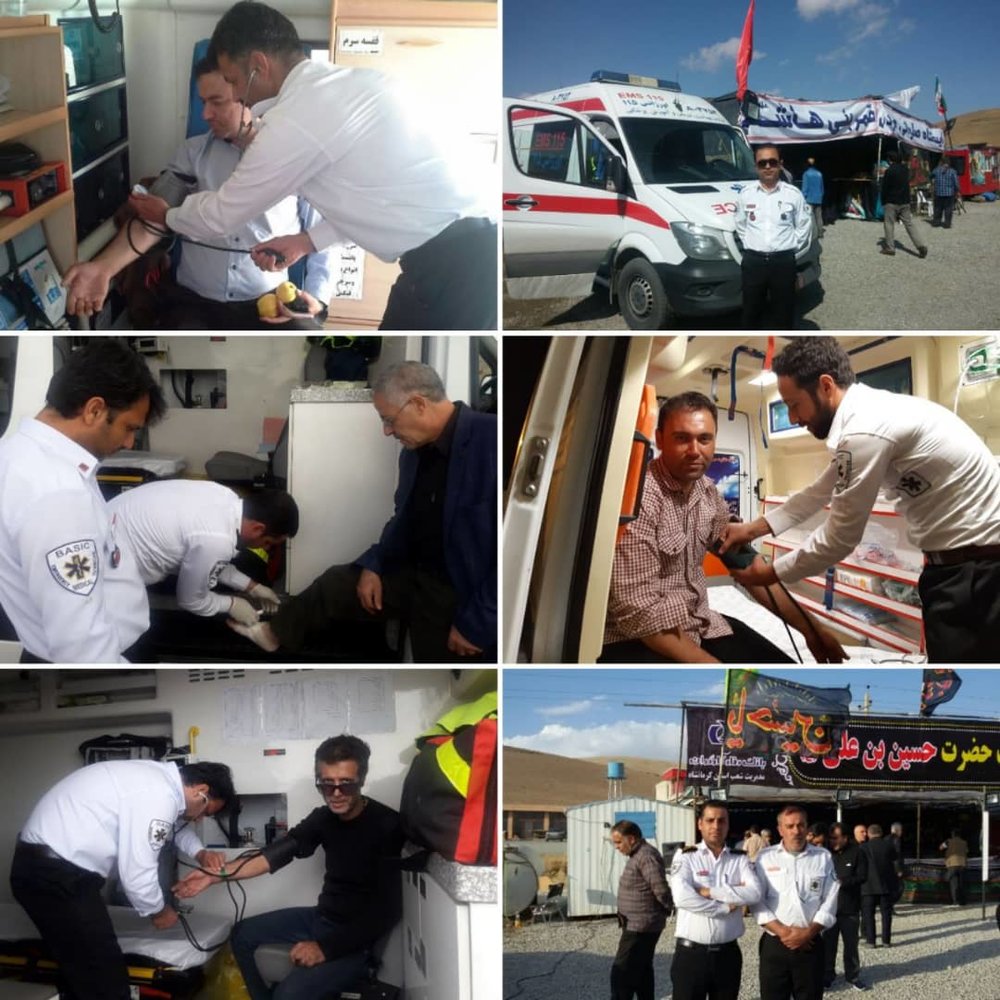 آمادگی ۷۰ تیم بهداشتی و ۵۶ مرکز درمانی برای خدمت‌رسانی به زائران مشهد مقدس