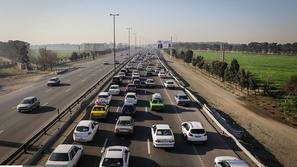 اعمال محدودیت در قطعه‌ ۴ آزاد راه تهران-شمال در عید فطر