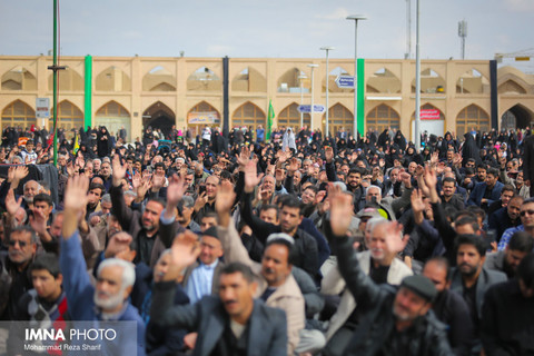اجتماع بزرگ عزاداران حسینی در میدان امام علی (ع)