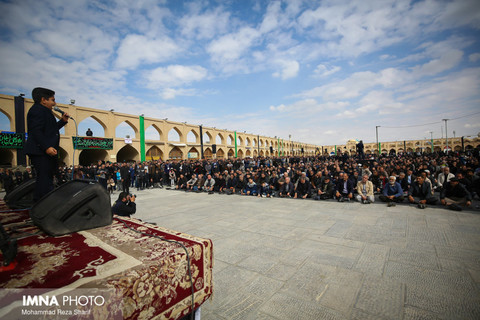 اجتماع بزرگ عزاداران حسینی در میدان امام علی (ع)