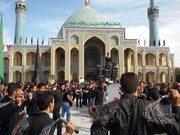 برگزاری آیین سوگواری شهادت امام رضا (ع) در آقا علی عباس (ع)