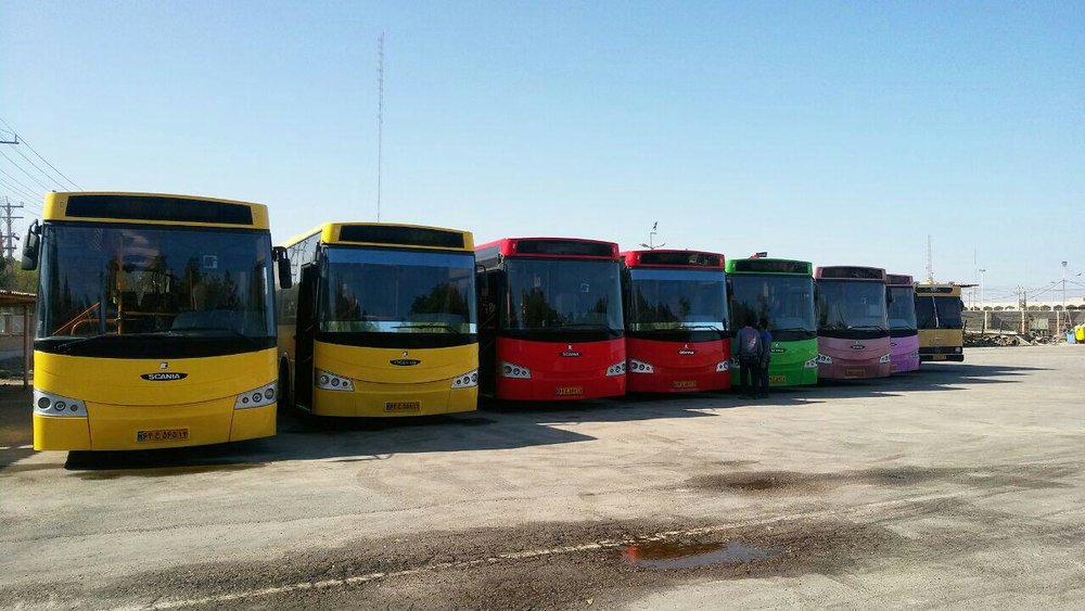 رونمایی از ۳۰ اتوبوس بازسازی شده در اصفهان