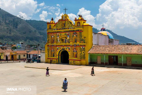 کلیسای  San  Andresm Xecul در گواتمالا